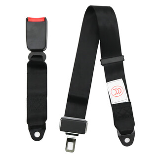 Ogood a068 two-point safety belt manual two-point amusement equipment maintenance safety belt hangcha engineering vehicle emergency braking belt side insert luxury black
