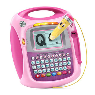 Leap frog mr. pencil english phonics reading and writing graffiti early education learning machine toy pink model