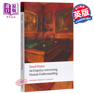 大卫休谟：人类理智研究 英文原版 An Enquiry concerning Human