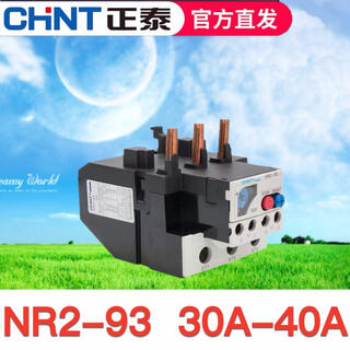 Chint (chnt) thermal overload relay temperature overload protector nr2-25/z pin type thermal relay nr2-93/z30-40a