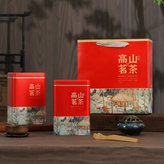Tea with you mountain rhyme eight immortals shancong phoenix chaozhou dancong tea alpine wudong tea canned gift box high-end gift box eight immortals town store popular 250g*2 cans
