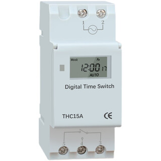 Ouhuayuan thc15a light box time control switch 220v24v12v microcomputer time controller electric box card rail timer ac 220v chinese version