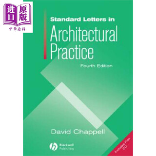 建筑实践中的标准信函 第4版 Standard Letters In Architectural Practice 英文原版  Wiley