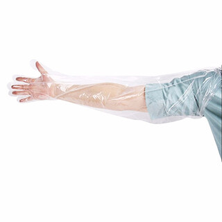 Veterinary disposable long-arm gloves jiang's long-arm gloves 50 pieces for artificial insemination of pigs, cattle and sheep, 1 pack price