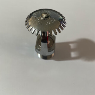 Shanghai jindun fire sprinkler head 3c certified zstx15-68 pendant sprinkler head jindun fire sprinkler head dark red 93 degrees ready in stock