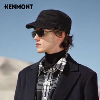 Kenmont men's hat flat-top hat outdoor four-season universal peaked hat british fashion casual travel hat km-2528