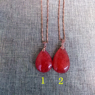 Chishe natural argentinian rhodochrosite pendant, ice color ruddy, women’s marriage stone gift accessories 1%23