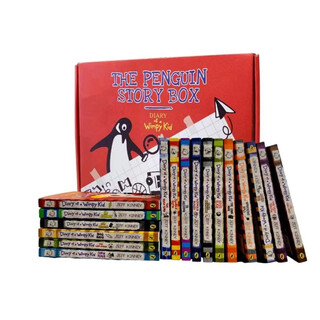 English original diary of a wimpy kid (1-17) english graded reading chapter book bridge book 9-12 years old extracurricular reading
