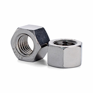 Jinggong 304 stainless steel thickened hexagonal nut stainless steel thickened nut thick screw cap gb6175 40% off m8*1.25 thickness 7.5mm 5 pieces