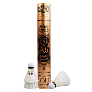 Asia lion (rsl) badminton training and competition stable and durable rsl-a6 ball 77 speed 12 pieces/barrel Asia lion (rsl) badminton training and competition stable and durable rsl-a6 ball 77 speed 12 pieces/barrel