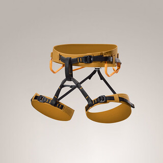 Arc'teryx (arc teryx) multi-function ar-395a men's safety belt, outdoor mountain climbing and rock climbing, comfortable and strong fit, orange m