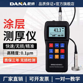 Dana coating thickness gauge high-precision galvanized layer anti-corrosion layer fire-proof layer thickness paint surface thickness gauge with iron-based probe