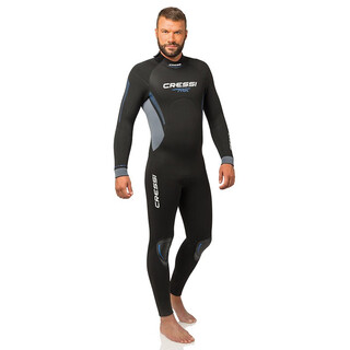 Cressi fast diving suit for men and women one-piece professional deep diving lung free diving swimsuit diving swimsuit women's wet suit 357mm men's 7mm m