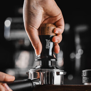 Bincoo coffee walnut handle tampon tamping hammer espresso coffee utensil 58mm