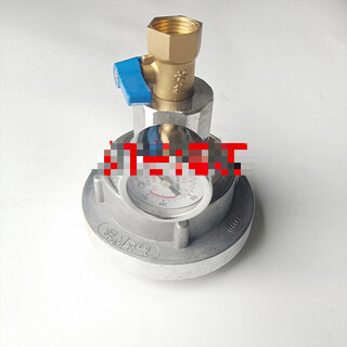 Fire hydrant pressure test joint test water pressure tester detection instrument stuffy cover pressure test device pressure test device with small meter