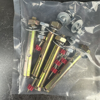 Air conditioner bracket screw installation package foot machine foot screws air conditioner outer frame installation screw package expansion 6 nails 4 expansion 4 sets of screws 10 packs