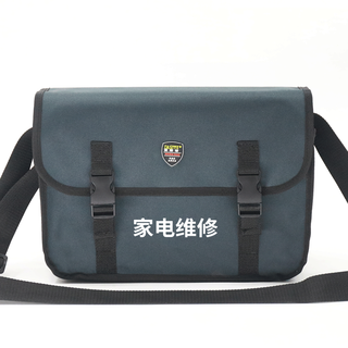 Yunqige woodworking air conditioner repair electrician tool kit thickened wear-resistant multifunctional canvas portable crossbody repair large upgraded home appliance repair