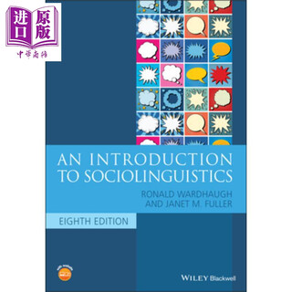 社会语言学引论 第8版 An Introduction to Sociolinguistics 英文原版 Ronald Wardhaugh 【中商原版】