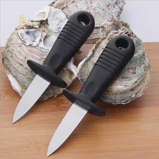 Andena stainless steel oyster knife household oyster opener oyster opener shell artifact shrimp line sea oyster scallop shell opening tool commercial classic oyster knife 1 piece
