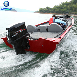 Hai's outboard propeller, assault boat, kayak motor, thickened inflatable boat, fishing boat, external gasoline engine, 2-stroke 5 horsepower, 12l external fuel tank