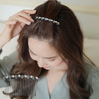 Chimera (chimera) korean version of non-slip and fall-resistant bangs hair accessories, fashionable and simple hair comb, commuting hair accessories, birthday gift for girls