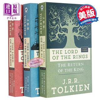 The lord of the rings trilogy 3-book set english original version the lord of the rings john ronald reuel tolkien