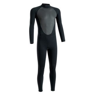 Citoor 3mm warm and cold-proof wetsuit, full set of fishing suit, wet snorkeling suit, swimming sun protection one-piece surfing suit for men and women, black xl (suitable for 170-180cm68-75kg)