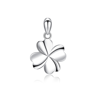 Pt950 platinum pendant for women platinum pendant free engraving platinum four leaf clover pendant