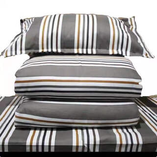 Huashenshen mattress cover zipper style student dormitory mattress cover mattress cover dust cover without mattress core all-inclusive bed stripes 90x200