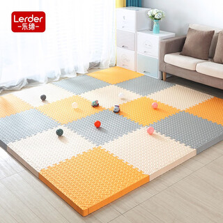 Leti baby crawling mat 9 pieces spliced foam floor mat 30*30cm thickened baby crawling mat tatami anti-fall mat