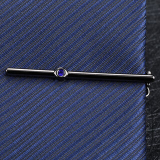 Mijilin mijilin men's gold and silver tie clip business sub-simple korean style metal men and women