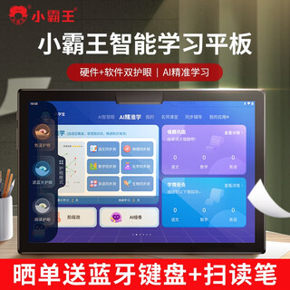 小霸王SK5英语平板学习机小学生初中到高中课程同步九门教材学生全科课后练习智能指读家教机 SK5【八核8G+256G+AR指读】