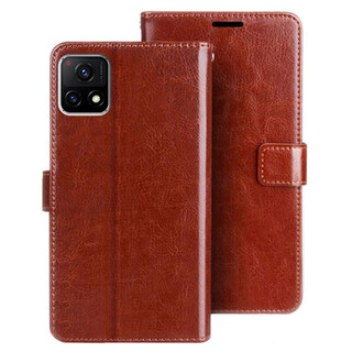 Ajun keke vivoy52s mobile phone case clamshell leather case v2057a protective silicone case bbk y52s shell yawuers all-inclusive anti-fall protection