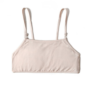 Bibo night sleeping bra for women with thin underband, no elasticity, comfortable and cool at home, no restraints, flesh color xxl (recommended bust size 95-102)