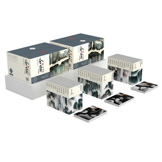 朗声新修版金庸武侠小说全集共36册书内含白马啸西风 鸳鸯刀 越女剑彩图平装本 小说 双11大促