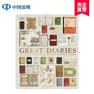 英文原版 Great Diaries DK伟大的日记 世界上著名的日记，记录，笔记本和信件 文学百科