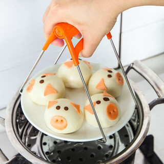 Feitmeilai multi-functional stainless steel bowl clamp, bowl clamp, plate clamp, anti-scalding tongs, dish casserole clamp, steaming dish clamp