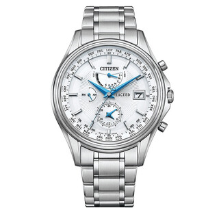 Citizen watch japan original 45th anniversary commemorative four-station radio wave automatic time adjustment shubo titanium light kinetic energy men's watch at9130-69w