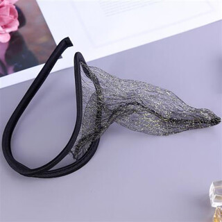 New men's sexy underwear sexy lace seamless transvestite underwear belt set men's thong black border gold thread one size