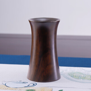 Han and tang tea ceremony six gentlemen set household solid wood tea set accessories pu'er tea knife tea clamp tea needle tea spoon pot pen cup fork black rosewood single tea cylinder