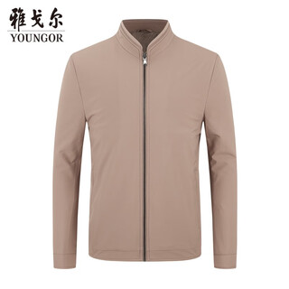 Youngor jacket men's autumn young men's casual formal jacket vjjk429951yqa khaki 175/96a