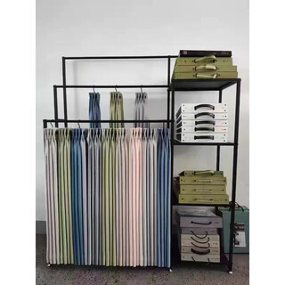 云净天窗帘吊卡家纺样品版本抱枕组合展示架小样布艺落地式样本陈列架 金色两排组合1.5米配脚垫