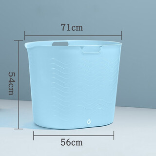 Little claw planet (hiclaw) dog bath basin cat bath basin pet bathtub teddy french doll special medicinal bath for puppies and cats small dog bath bucket large - elf blue - suitable for 75 jin jin equal to 0.5 kg of domestic pets