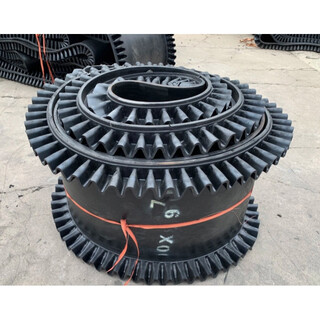 Ben xinnong customized skirt conveyor belt nylon ring rib belt baffle large angle partition metering electronic scale heat-resistant conveyor belt skirt conveyor belt