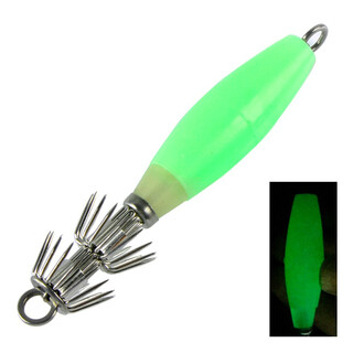 Weihe luminous squid hook for fishing octopus hook, night fishing double row 8-claw hook, umbrella hook, fluorescent wood shrimp sea fishing hook, luminous squid hook