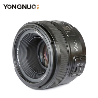 Yongnuo yn50mm f1.8n nikon port slr camera standard fixed focus large aperture full-frame portrait lens