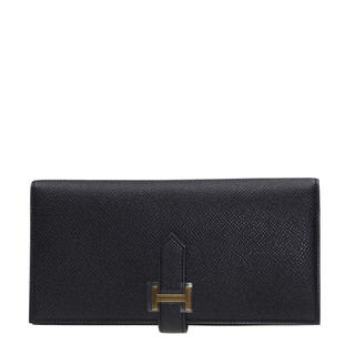 Hermes (hermes) wallet women's epsom leather long h buckle bearn long wallet wallet pre-sale pre-sale