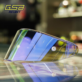 Gsbgsb helmet lens rc5 model lens blue-coated lens