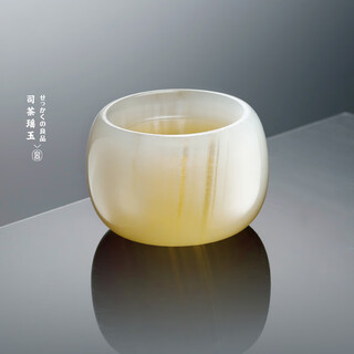 Jade wine glass, jade original stone white wine glass, spirit glass, yellow wine glass, wine tasting set, small wine glass, jade drum cup (single)