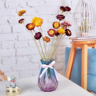 Aiman gypsophila natural dried flower bouquet ins internet celebrity birthday new house decoration ornaments air-dried real flower arrangement home furnishings 20 small daisies with m vase